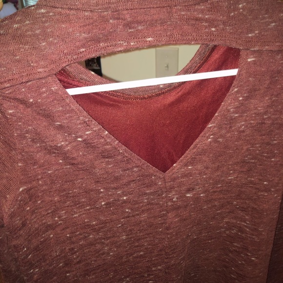 Lush red mini long sleeve dress - Picture 3 of 3